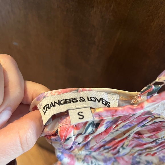 Floral mini dress size small - Picture 5 of 6